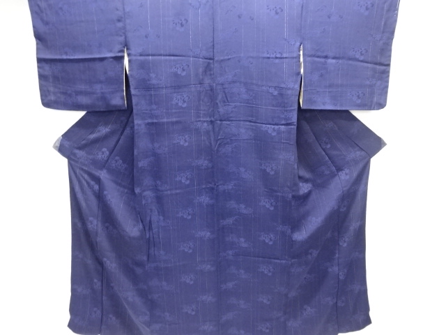 JAPANESE KIMONO / ANTIQUE KIMONO / TAISHO ROMAN STYLE / SILK / URUSHI / WOVEN CART & TAHCIBANA